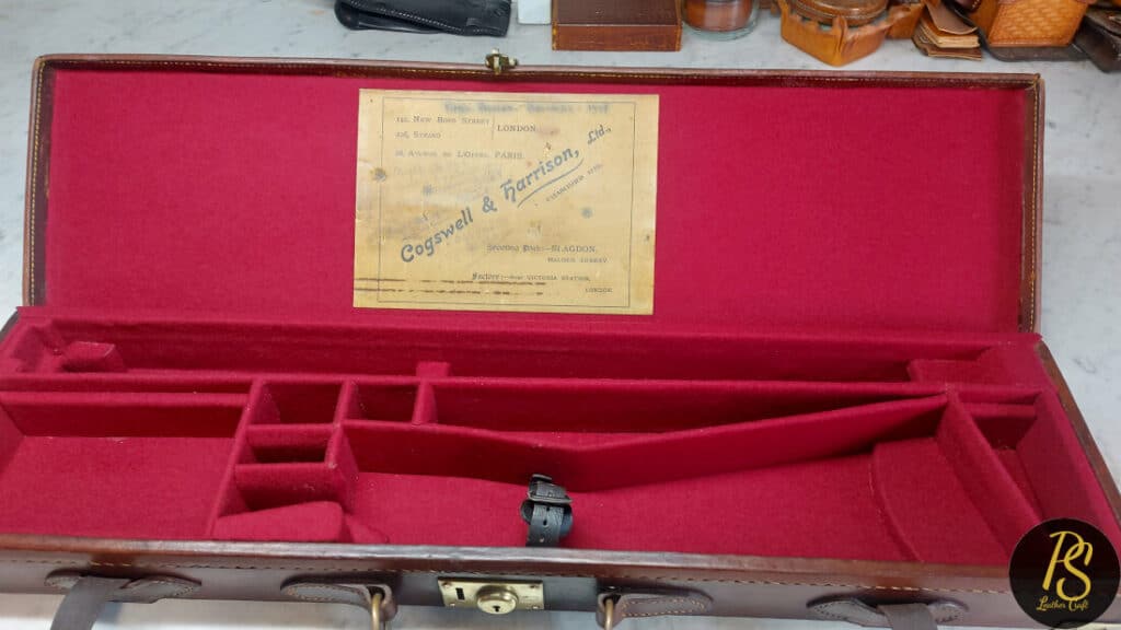 Cogswell & Harris Gun Case restoration